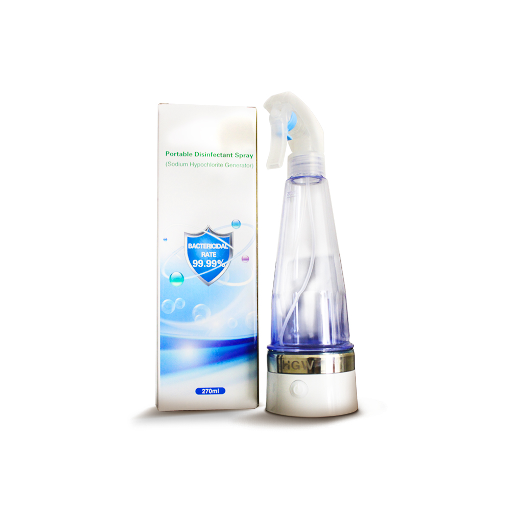 Desinfectante Spray Portátil HGW | Higiene Práctica para Uso Diario